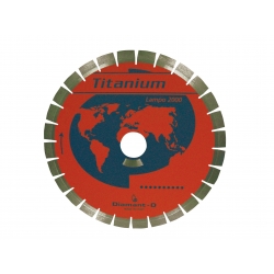 DIAMANT-D LAMPO TITANIUM  Tarcza diamentowa do granitu 500mm CICHA