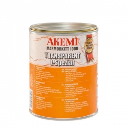 Akemi Klej do kamienia Marmorkitt 1000 Transparent L-Special 900ml